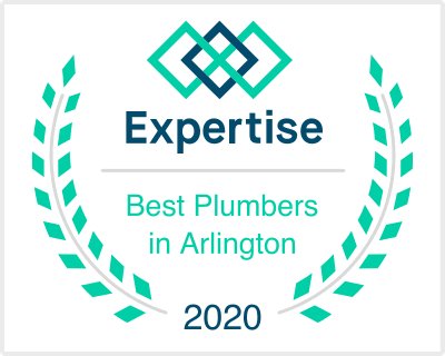 best plumbers in arlington 2020 award expertise logo
